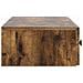 Tavolino da Parete Laterale Rovere Fumo 87,5 x 34,5 x 17 cm - Foto miniatura 5
