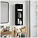 Armadio da bagno a muro Rovere Nero 20 x 10 x 60,5 cm - Foto miniatura 4