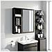 Armadio da bagno a muro Rovere Nero 20 x 10 x 60,5 cm - Foto miniatura 5