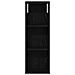 Armadio da bagno a muro Rovere Nero 20 x 10 x 60,5 cm - Foto miniatura 6