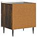Armadio da Notte con cassetto Rovere Fumo 43 x 34,5 x 49,5 cm - Foto miniatura 6