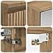 Set di mobili per il bagno 4 pcs Rovere Artigianale - Foto miniatura 4