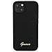 Guess Guhmp13mlslmgbk Iphone 13 6,1 Nero /nero Custodia In Silicone Script Gold Logo Magsafe - Foto miniatura 4