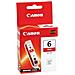 BCI-6R Cartuccia Ink Originale Rosso per PIXMa iP8500 Capacità 370 Pagine - Foto miniatura 3