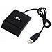 Sim / Smart Card Reader Esterno CR231 Lunghezza del cavo 1.5m Office Series Col. Nero - Foto miniatura 1