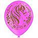 Amscan - 6 Palloncini In Lattice Rosa Unicorno Magico - Foto miniatura 1