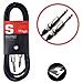 Sac6ps Dl 6 M 20 Ft Deluxe Stereo Jack A Jack Cable - Foto miniatura 1
