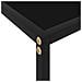 Tavolo Consolle Nero 60x35x75 Cm In Vetro Temperato - Foto miniatura 8
