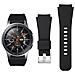 Bracciale Samsung Galaxy Watch 46 Mm In Silicone Nero  L - Foto miniatura 4