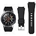 Bracciale Samsung Galaxy Watch 46 Mm In Silicone Nero  L - Foto miniatura 9