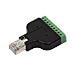 MP0050 cavo di interfaccia e adattatore RJ45 8 pin terminal Nero - Foto miniatura 2