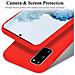 Custodia Compatibile Con Samsung Galaxy S20 Fe In Liquid Rosso - Coperchio Protettivo In Silicone Tpu Flessibile - Foto miniatura 5