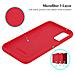 Custodia Compatibile Con Samsung Galaxy S20 Fe In Liquid Rosso - Coperchio Protettivo In Silicone Tpu Flessibile - Foto miniatura 6