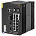 Aruba Networking CX 4100i 12p 1GbE 8p Class4 PoE and 4p Class6 PoE 2p SFP+ DIN Mount Gestito L2 Gigabit Ethernet (10/100/1000) Supporto Power over Ethernet (PoE) 4U Nero - Foto miniatura 2