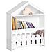 Mensola Per Bambini, Mensola Portaoggetti, Libreria Con Ruote, Organizer Per Giocattoli Per Bambini 91x30 X114cm Kmb52-w Sobuy - Foto miniatura 1