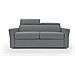 Avalon Divano Letto Alto 18 Cm. Smacchiabile T03 Grigio - Foto miniatura 3