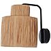 Set Di 2 Lampade Da Parete Rafia Naturale Shinfa - Foto miniatura 3