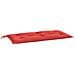 Cuscino Per Panca Rosso 110x50x7 Cm In Tessuto Oxford - Foto miniatura 2