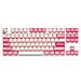 Tastiera USB 4711394380116  per Gaming (Layout Inglese) Colore Rosa - Foto miniatura 1