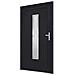 Porta Ingresso Antracite 108x208 Cm In Pvc - Foto miniatura 2