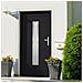 Porta Ingresso Antracite 108x208 Cm In Pvc - Foto miniatura 7
