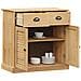 Credenza Con Cassetti Vigo 78x40x75cm Legno Massello Pino - Foto miniatura 2