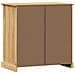 Credenza Con Cassetti Vigo 78x40x75cm Legno Massello Pino - Foto miniatura 6