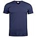 Basic-t V-neck Blu Scuro M - Foto miniatura 1