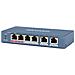 SWITCH HIKVISION L2, Unmanaged, 4 10/100M RJ45 PoE ports, 2 10/100M RJ45 uplink ports, 802.3af /at /bt, port 1 support Hi-PoE 60w - Foto miniatura 1