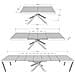 Tavolo allungabile 90x180/440 cm Karida Evolution noce telaio antracite - Foto miniatura 5