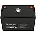 Accumulatore Batteria AGM 12V 100Ah senza manutenzione - Foto miniatura 3