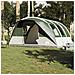 Tenda da Campeggio a Tunnel per 5 Persone Verde Impermeabile - Foto miniatura 2
