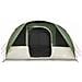 Tenda da Campeggio a Tunnel per 5 Persone Verde Impermeabile - Foto miniatura 5