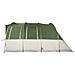 Tenda da Campeggio a Tunnel per 5 Persone Verde Impermeabile - Foto miniatura 7