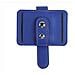 Clip Per Porta Occhiali Da Sole In Pelle Pu Per Visiera Auto Blue - Foto miniatura 3