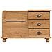 Panchina di Stoccaggio "ASKIM" Marrone 100x39x62 cm Legno Massello Pino - Foto miniatura 6