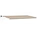 Tenda Retrattile Manuale con LED Beige 600x350 cm, Tessuto di Ricambio per Tenda  per Struttura 6x3.5 m Beige - Foto miniatura 1