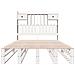 Letto Libreria senza Materasso Bianco 135x190 cm Legno di Pino - Foto miniatura 4