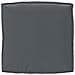 Cuscino Pallet per Seduta Antracite 80x80x12 cm Tessuto Oxford - Foto miniatura 4