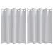 Tende con tende 2 pcs Grigio Chiaro Poliestere - Foto miniatura 1
