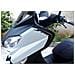 2 Adesivi-Stickers 3D Paraspigoli Compatibili Per X Max Yamaha Xmax 2010-2013 Nero - Foto miniatura 3
