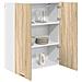 Armadio pensile con porta Riga Rovere Sonoma 80 x 31 x 100 cm - Foto miniatura 3