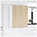 Armadio pensile con porta Riga Rovere Sonoma 80 x 31 x 100 cm - Foto miniatura 4