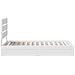 Letto con Contenitore Bianco 90 x 200 cm Legno multistrato - Foto miniatura 9