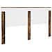 Testiera con testiera Rovere fumé 180 cm Legno multistrato - Foto miniatura 6