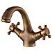Rubinetto per lavabo da bagno, Blackswan, tipo M144, modello bronzo antico, misura 14 cm - Foto miniatura 1