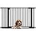 Bettacare Cancelletto Per Cani Safestep, Nero, 131cm - 138cm, Passaggio Extra Basso, Apertura Extra Larga Di 81cm - Foto miniatura 1