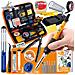 Set Di Saldatura Professionale 14 In 1 - Stazione Saldante 60w Con Regolazione, Tappetino Silicone, Flussanti, Stagno, Strumenti, Custodia | Per Elettronica E Diy - Foto miniatura 1