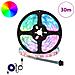 Striscia LED 12 pcs Nero e trasparente 2500 mm Rame e plastica - Foto miniatura 2