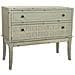 Cassettiera Mobile Da Ingresso In Legno Verde 88x38x72h - Foto miniatura 1
